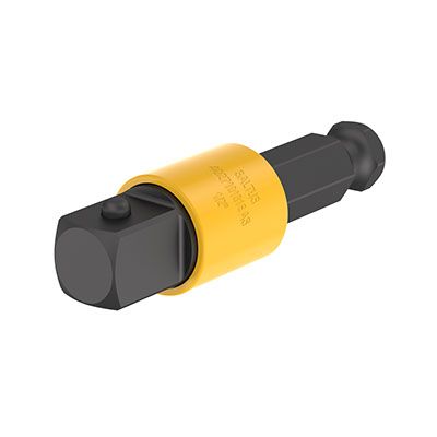 Adapter-HEXE1/4-L50-SQ1/4-R-P